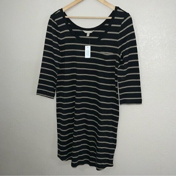 Banana Republic Striped Shirt Dress size M - Picture 2 of 8